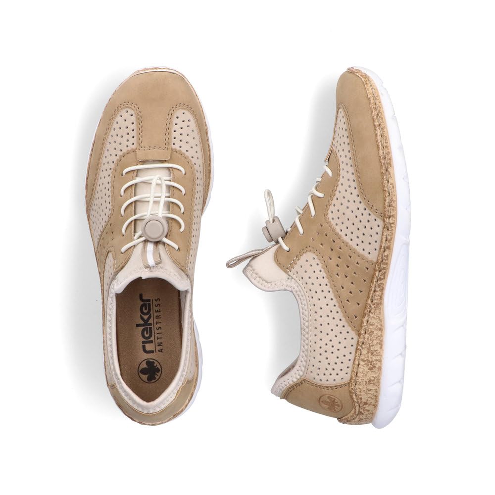 Rieker Damskie półbuty typu sneakers N4245, damskie półbuty