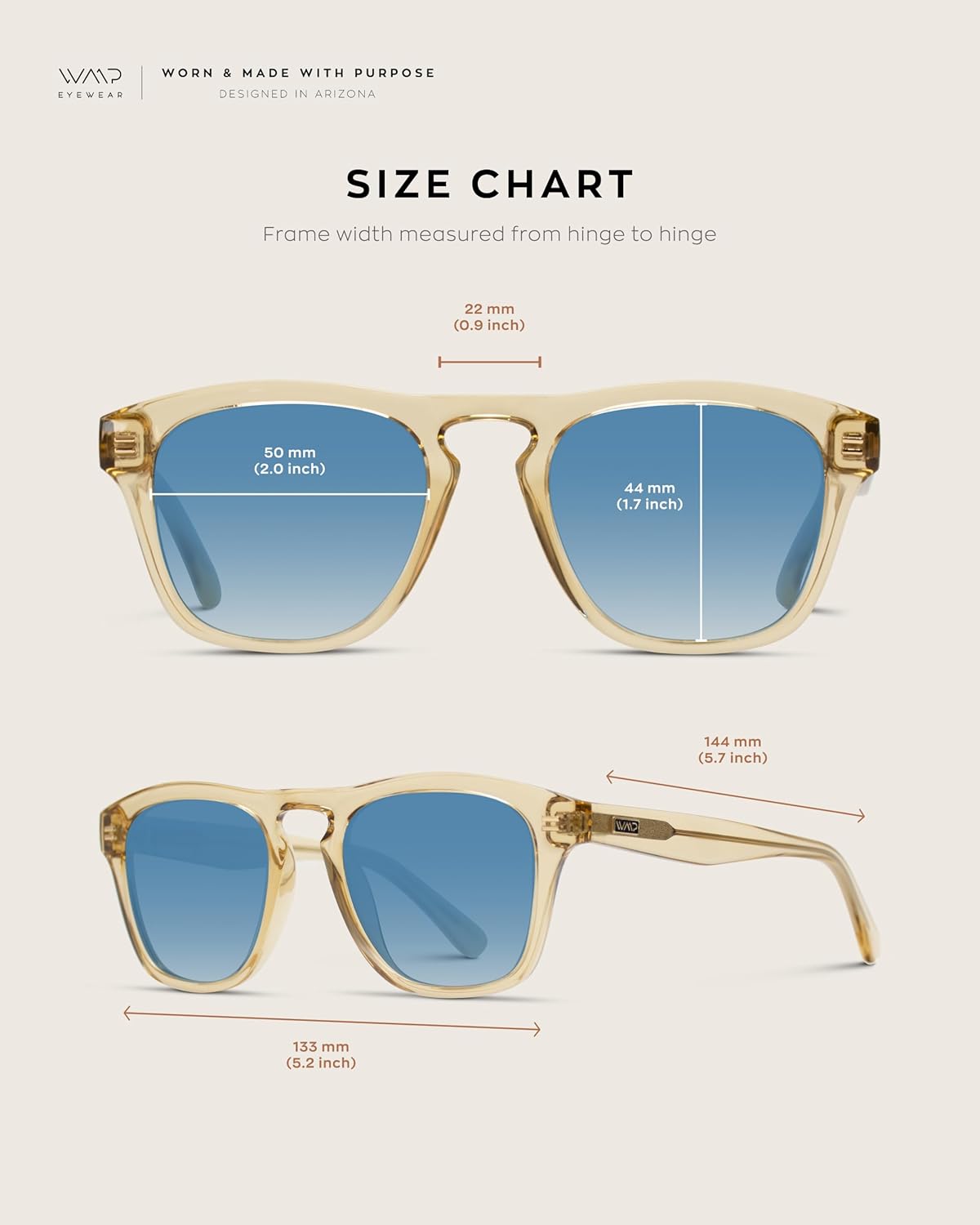 WearMe Pro - Polarized Retro Large Rectangular Mens Sunglasses - Image 6