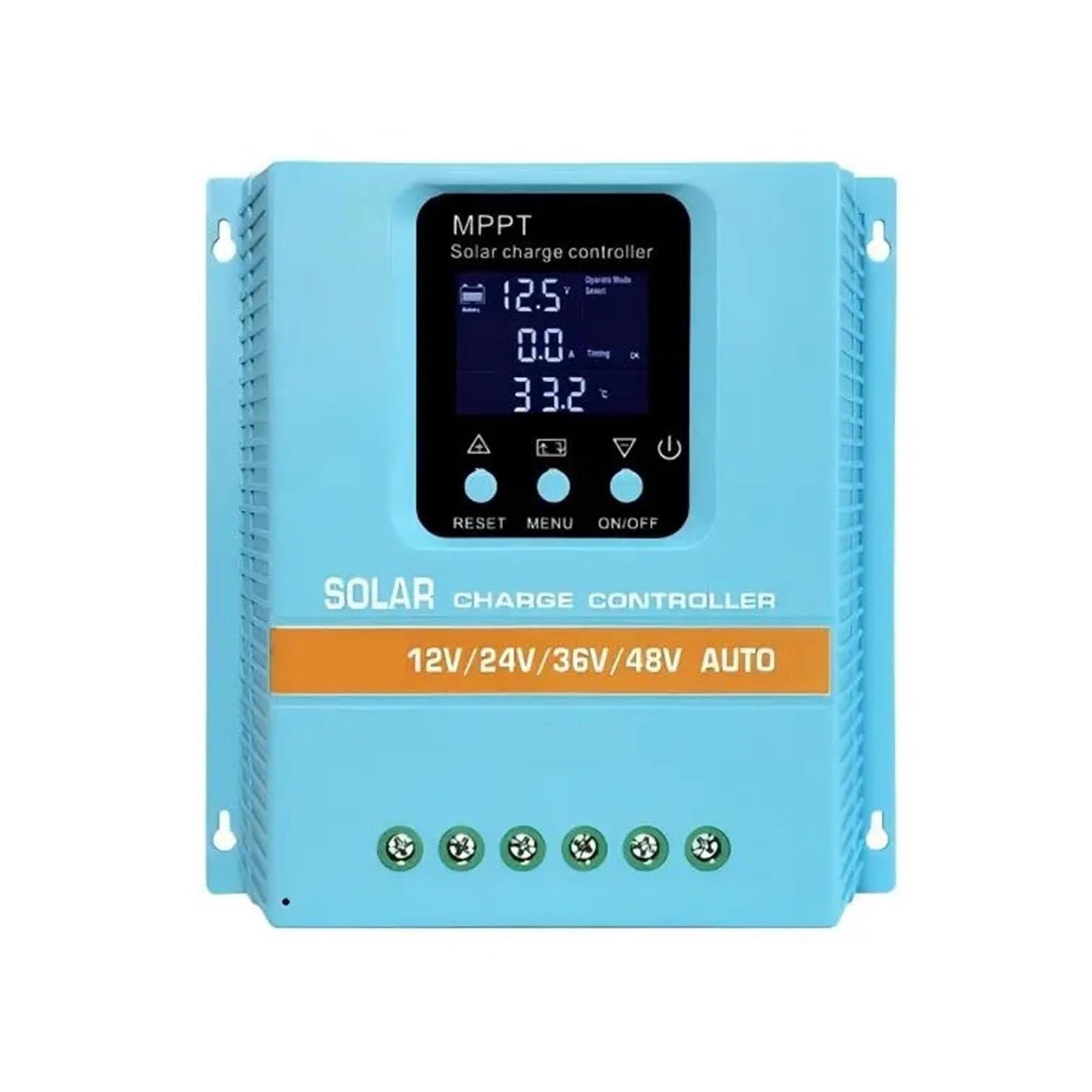 MPPT 60A 80A 100A Regulator Ładowania Słonecznego 12V 24V 36V 48V Wyświetlacz LCD Panel Słoneczny Akumulator Inteligentny(60A)