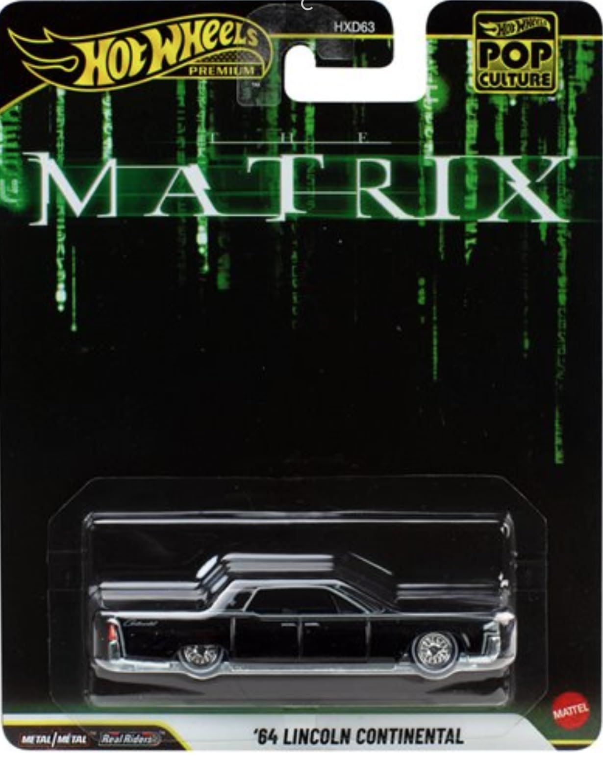 Amazon.com: Hot Wheels Pop Culture The Matrix '64 Lincoln