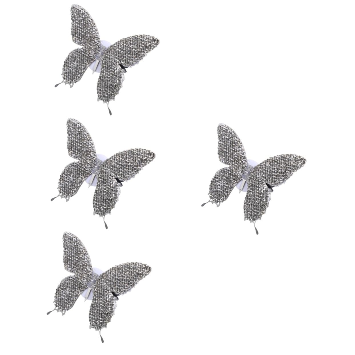 ULTECHNOVO 4pezzi Clip Decorativa Per Auto Con Strass Diffusore Aromatico Elegante Per Bocchetta Aria Accessorio Di Per Interni Auto Facile Installazione e Profumo Duraturo