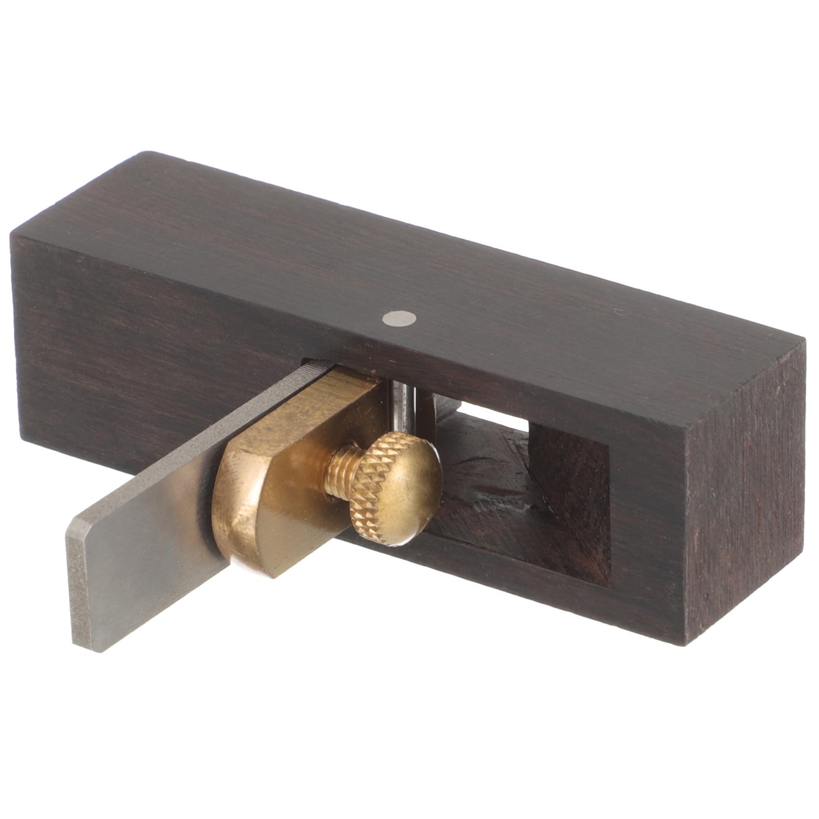 POPETPOP Pialla a Mano per Liutai in Legno di Ebano, Strumento di Precisione per Lavorazione Violino e Violoncello, Utensile Ergonomico per Artigiani e Fai da Te
