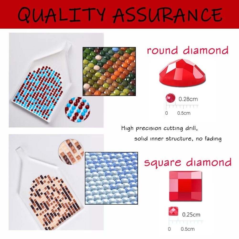 5D Diamond Painting Kits, doe-het-zelf volledige boor strand