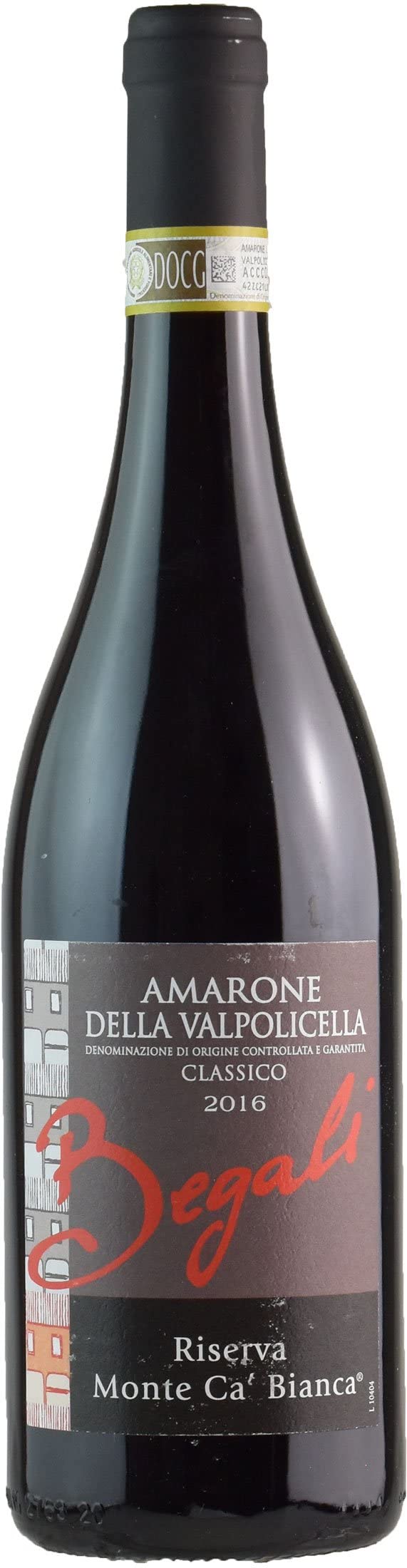 Begali Amarone Della Valpolicella Classico Monte Ca' Bianca Riserva 2016 - 4