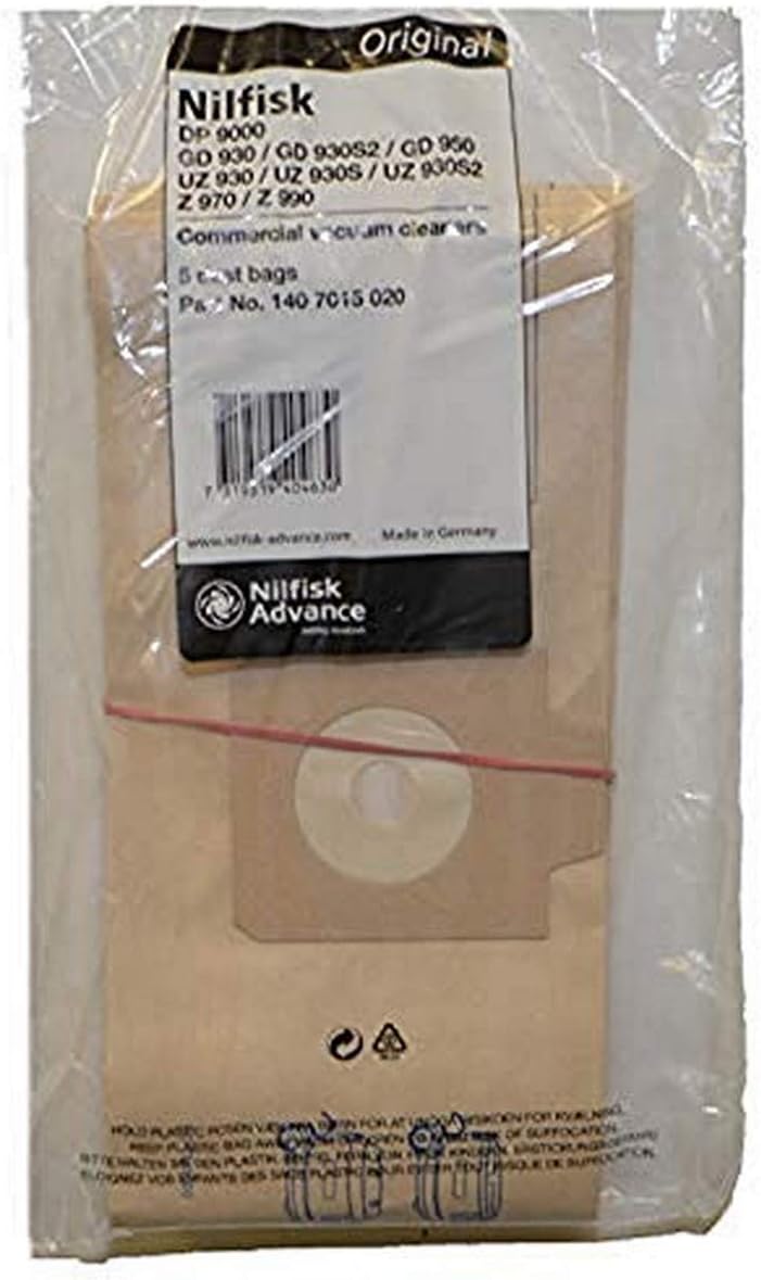Paper Bag, Gd-930 Uz930 5 Pk