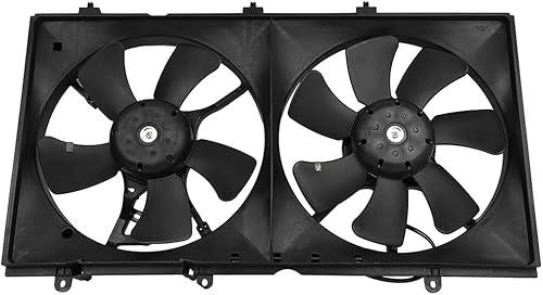 SCITOO Ventilador de refrigeración del radiador compatible con 620-333 620930 674-50222 2003-2007 para Mitsubishi Lancer