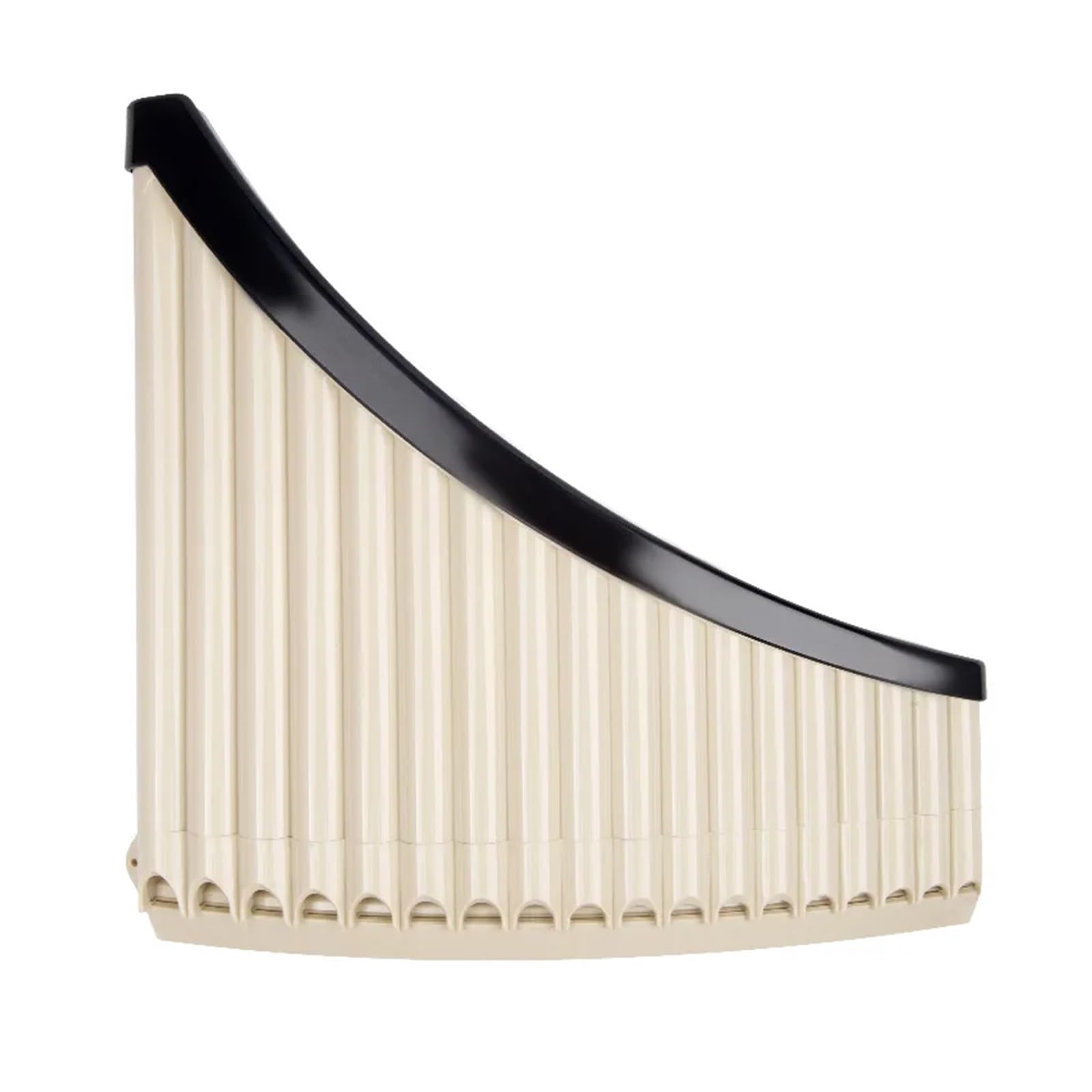 Mini flauto di Pan portatile 1pc Pan Flauto 16/18 Tubi di AC Tono Accordabile Flauta Abs Base Panflute Professionale Tubo Strumento Musicale(18 Hole-Brown)