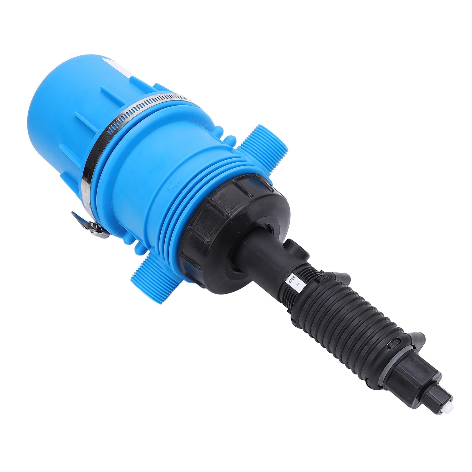 Iniettore di Fertilizzante Ghisa G1/G3/4, 0,4% - 4% Dosaggio di Irrigazione a Goccia Regolabile - Kit Completo con Chiave, Adattatori e Accessori di Installazione