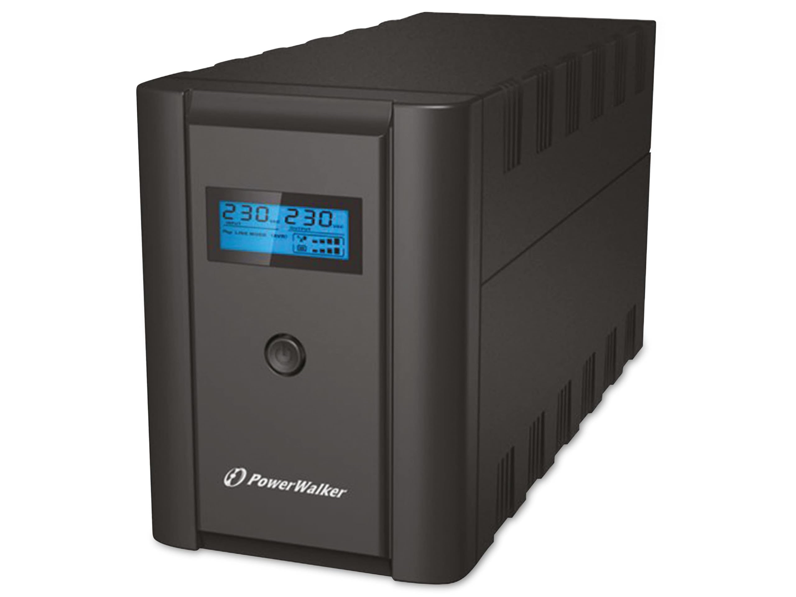 Powerwalker VI 1200 SHL Schuko 1200VA / 600W Line-Interactive USV Tower AVR HID LCD