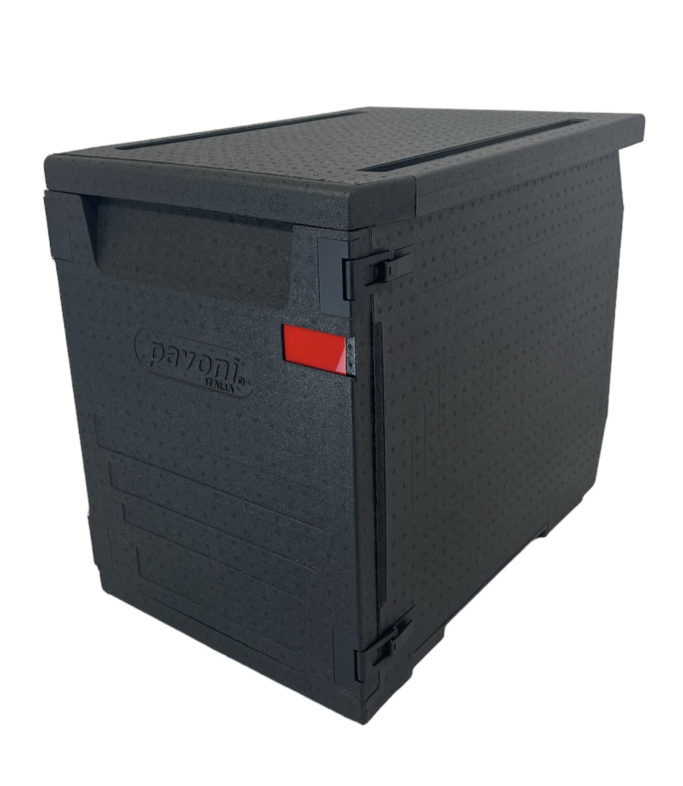ZStyle Caja térmica de EPP para bandejas con porta contenedor isotérmico caja aislante para alimentos calientes y fríos, catering EPP box transporte ecoline gobox (G - 77 x 54 x 68,7 cm / 9 guías)