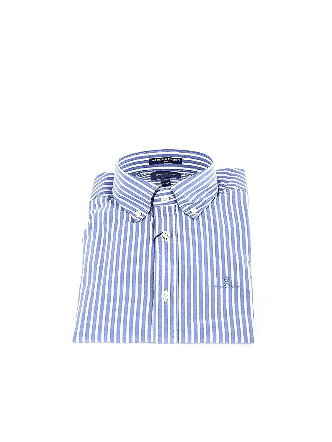 GANT Men's Slim Broadcloth Stripe Bd Slim BroadCLOTH Stripe BD