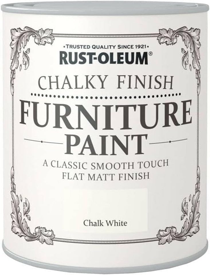 ラストオレウム チョーク仕上げ家具ペイント チョークホワイト 750ml Rustoleum