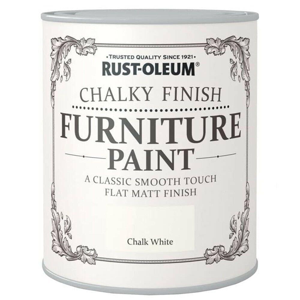 ラストオレウム チョーク仕上げ家具ペイント チョークホワイト 750ml Rustoleum