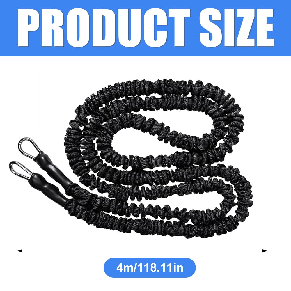 Schwimmgurt für Pool, Afenau 4-12M Schwimmgurt Pool Erwachsene mit Aufbewahrungstasche, Schwimmgürtel Erwachsene, Adjustable Swimming Belt für Schwimmtraining
