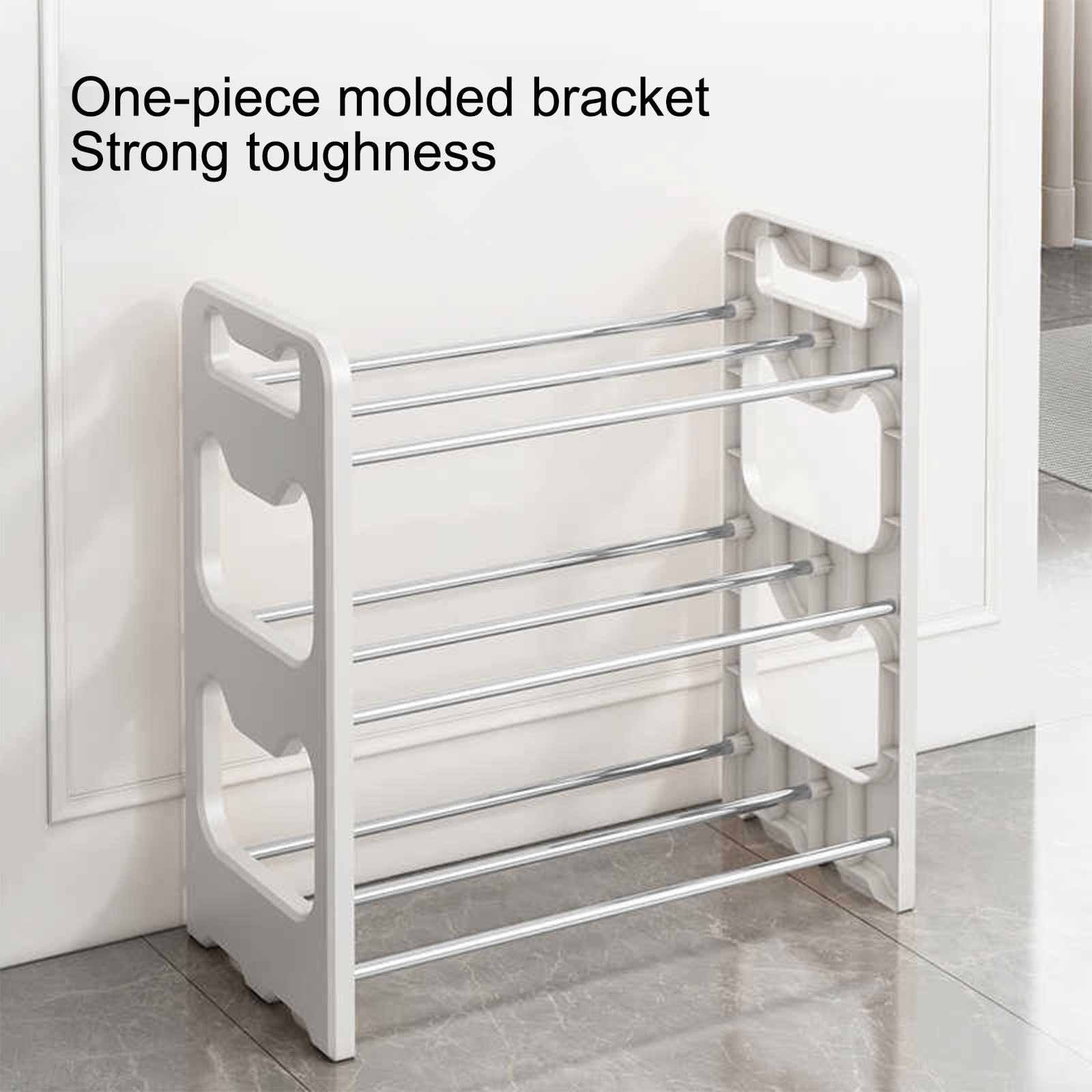 JHDXL Multifunzionale Portascarpe Verticale, Portascarpe Salvaspazio, Organizzazione Scarpiera, Scarpiera Ingresso, Per Corridoio,Soggiorno E Camera Da Letto(White,54.5 * 60cm/21.4 * 23.6in)