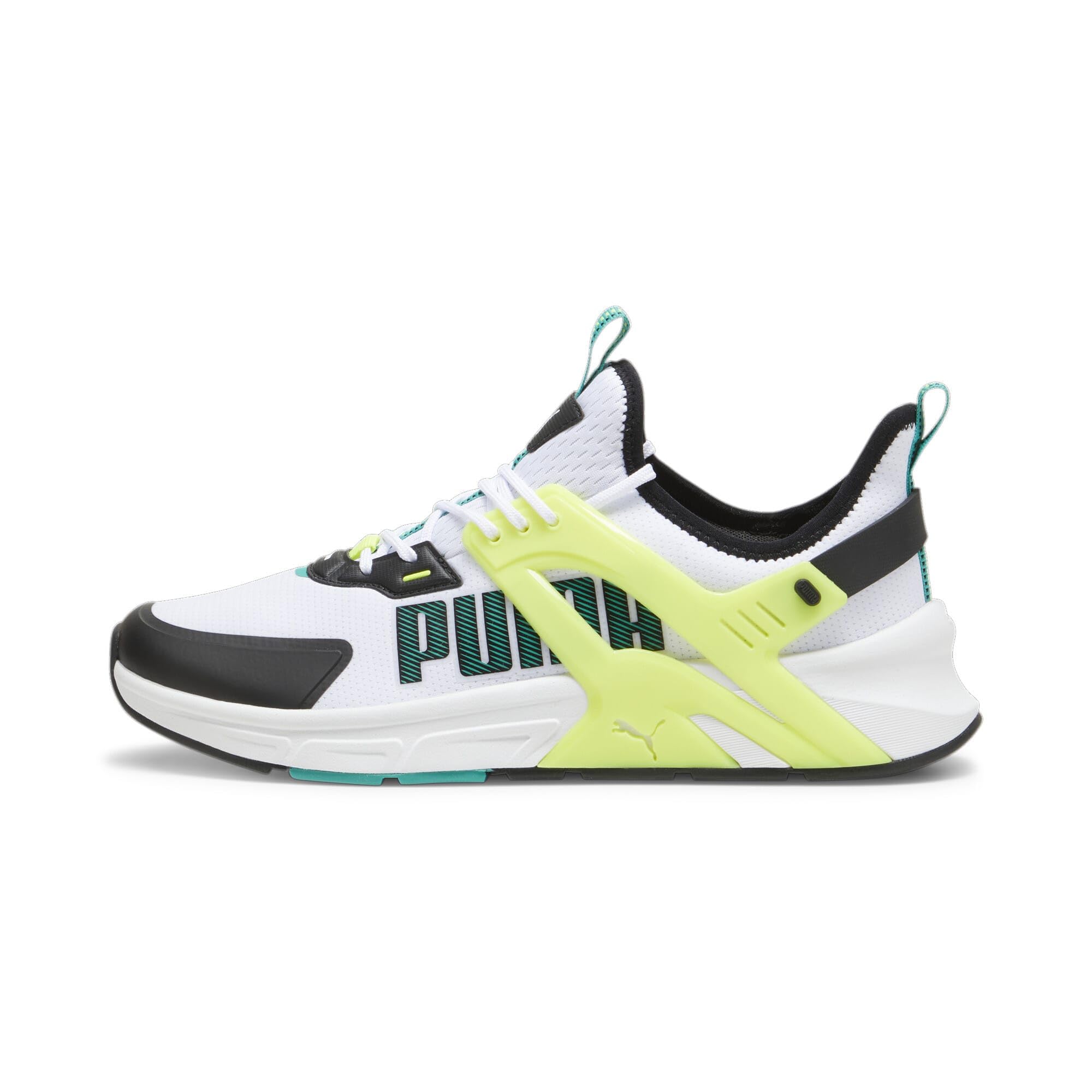 PUMA -Sneakers -Chiusura con Lacci -Tomaia in Pelle E Tela -Fodera in Tessuto -Suola in Gomma