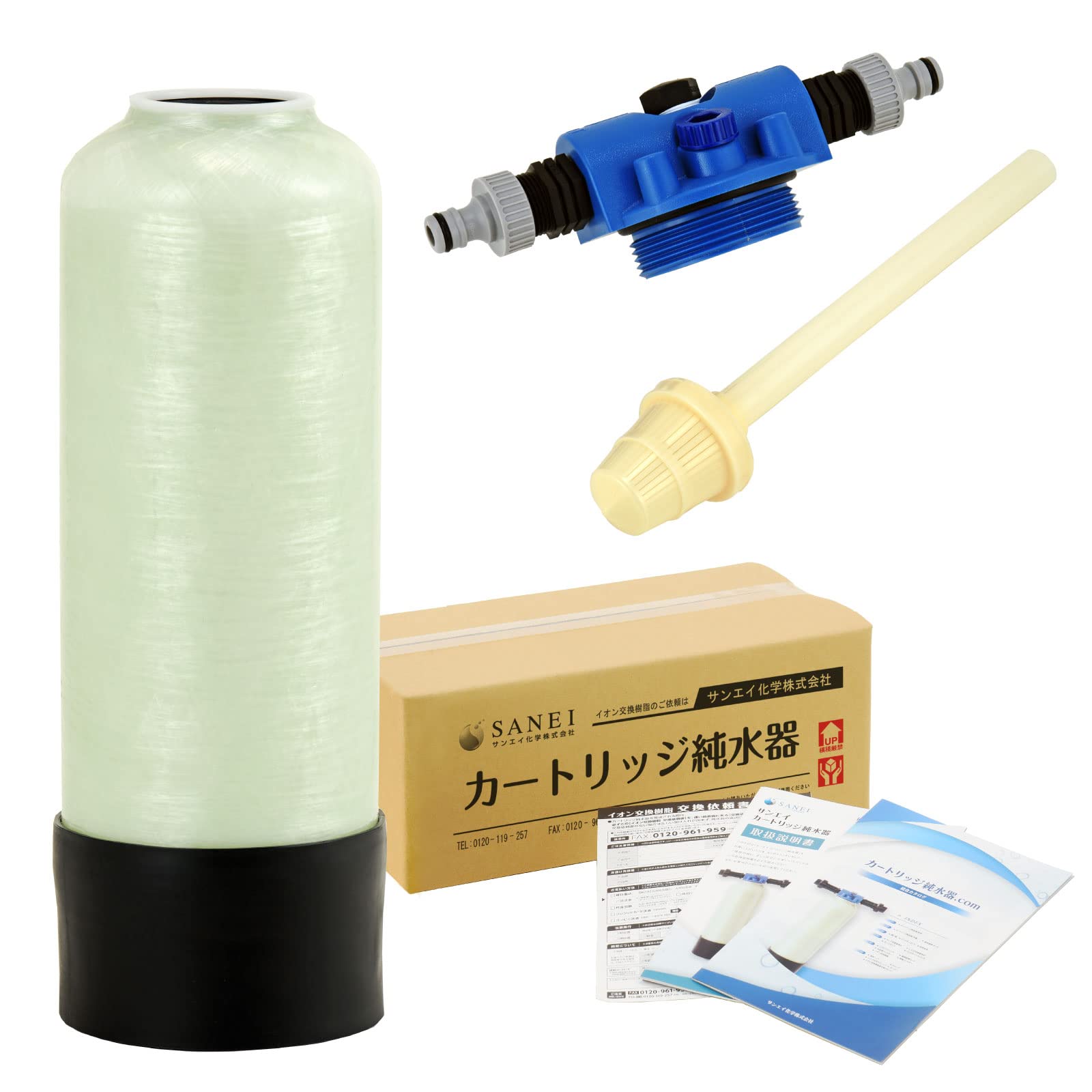 Amazon | サンエイ化学 カートリッジ純水器 5L プロタイプ 部品セット
