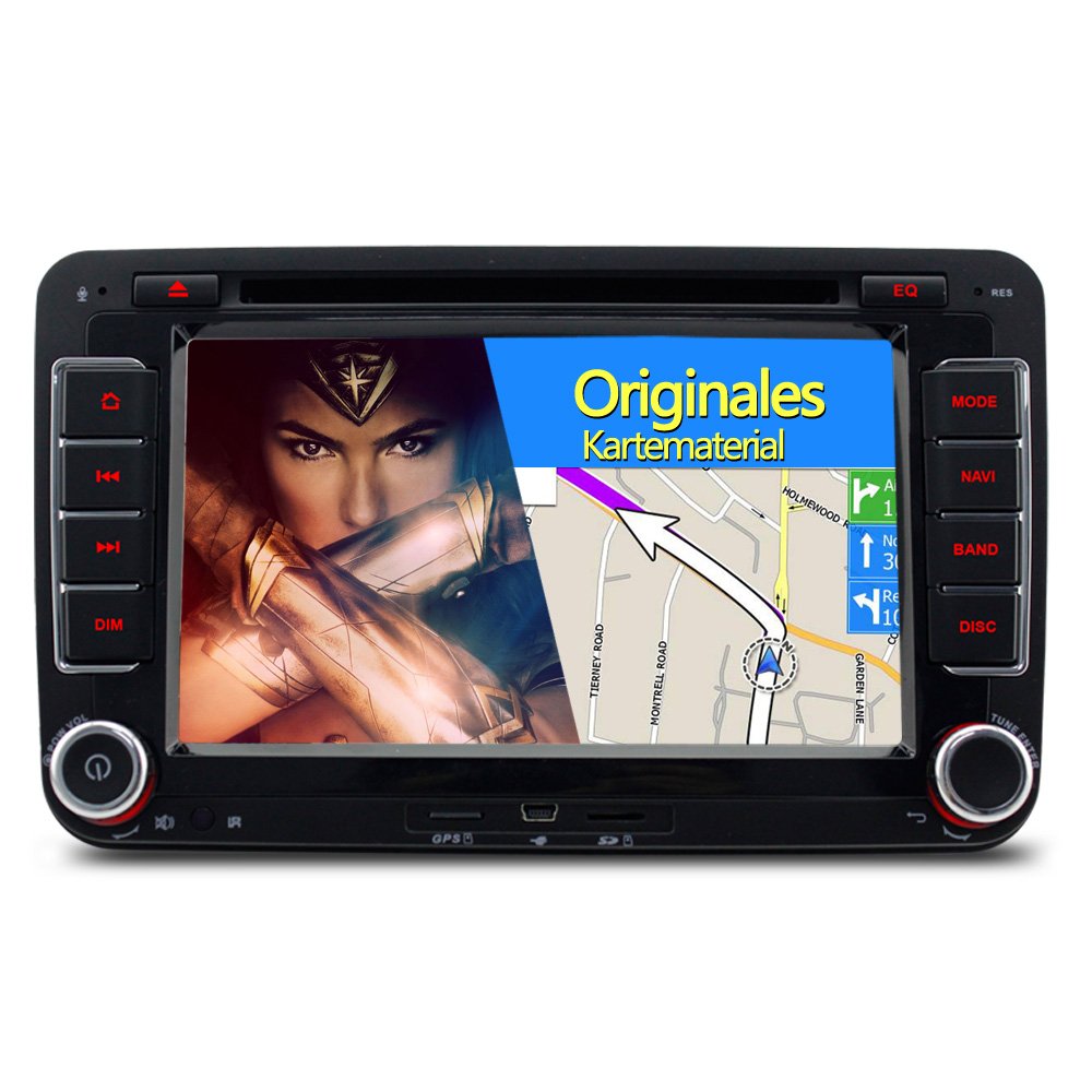 Buy IAUCH 7 Inch Touch Screen HD Double Din Head Unit WinCE 6.0 Car
