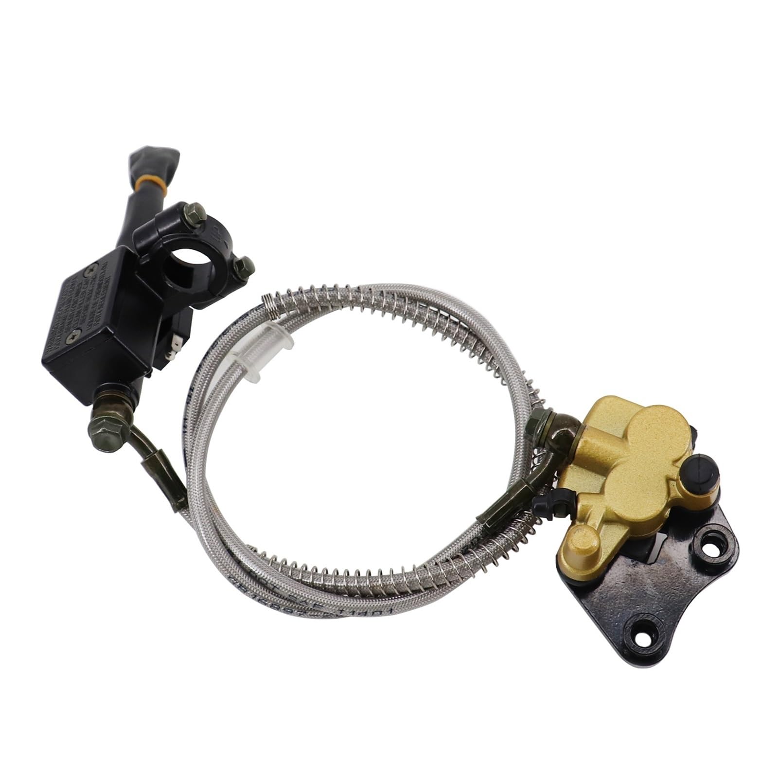 Disco freno flottante Kit Freno A Disco Anteriore Per Motocicletta, Idraulico Per Scooter Per BBR TTR Da Per 110 Cc, 125 E 140(1 Set)