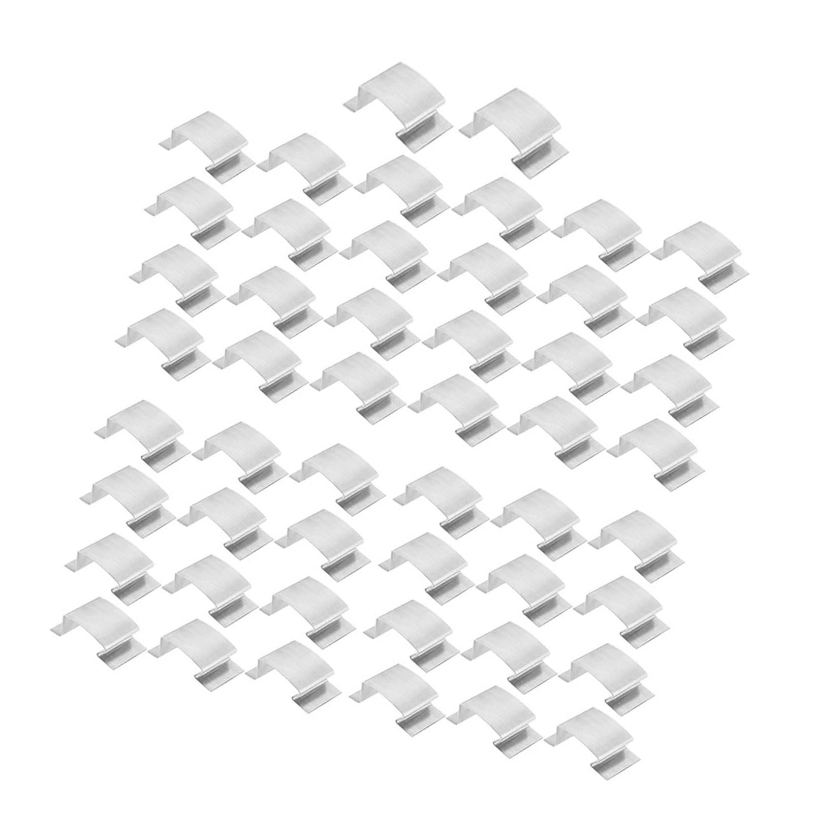 Hgenahgtf A 25 / 50Pcs Rustproof Greenhouses Spring Clip Sturdy Stainless Steel Glass Fasteners 25Mmx10mmx15mm Garden Glazing Hardware Glazing Repair Clip