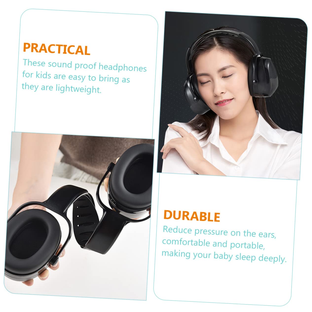 Angoily Noise Reduction Headphones Hing Hing Soundproof Earmuffs