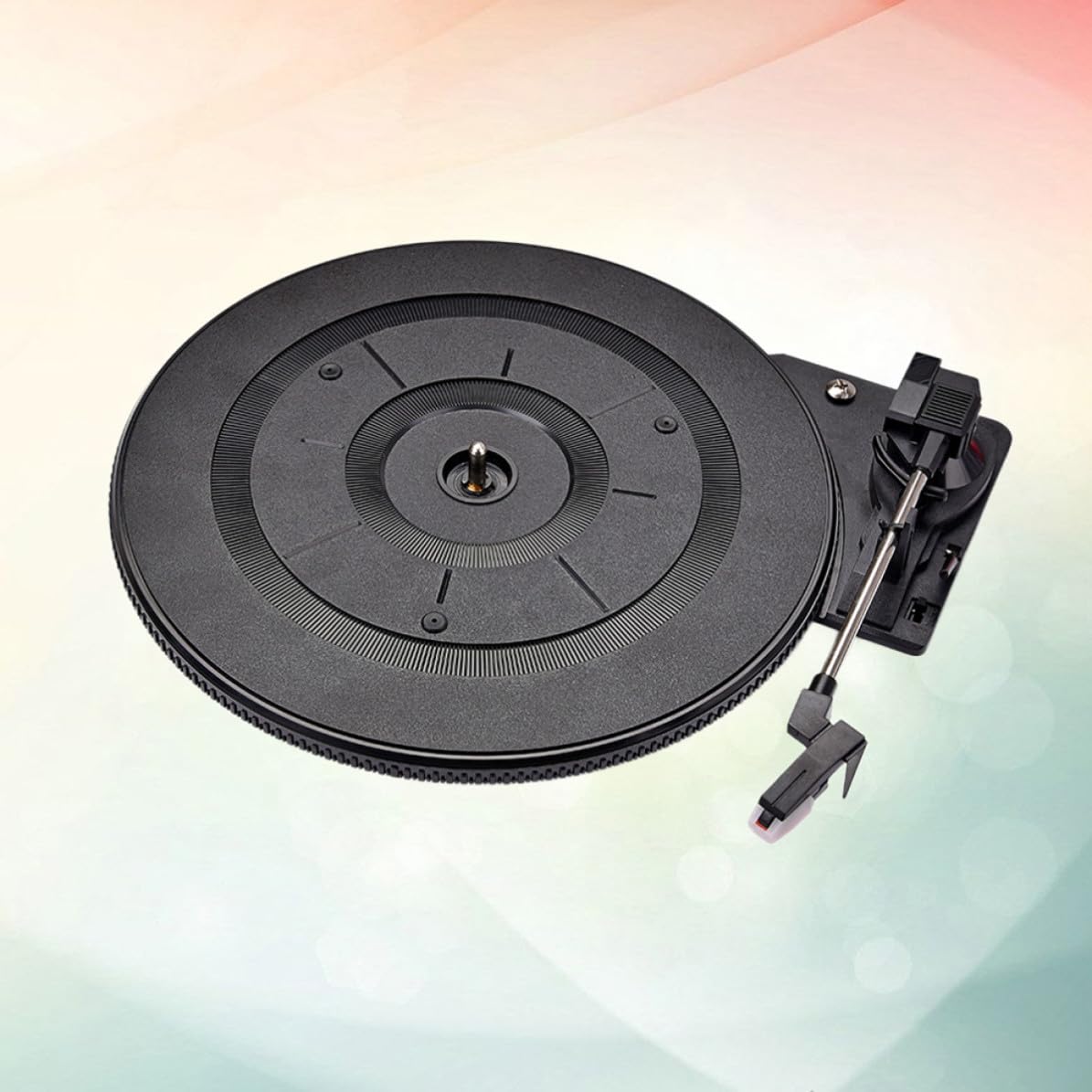 Plattenspieler 28cm Vintage mit Vorverstärker und Tonabnehmer