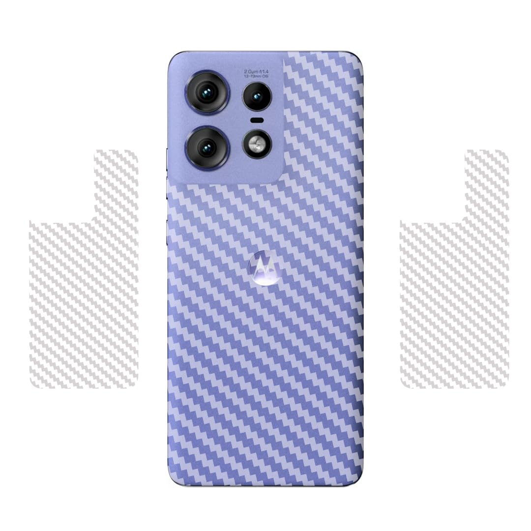 Berries™ (Pack of 2) Back Lamination Skin Compatible for Motorola Edge 50 PRO 5G || 3D Carbon Fiber Ultra-Thin Protective Film (Transparent) with Easy Installation KIT (B0D3BVJCD4) Amazon Price History, Amazon Price Tracker