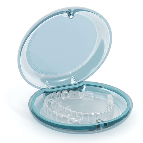 Estuche de retención de ortodoncia - Caja de retención de caja de retención de dentadura dental, cajas de almacenamiento de dentadura ortopédica