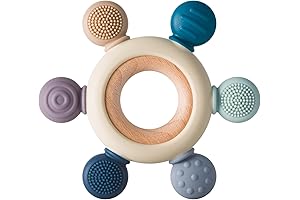 Baby Teething Toys, Non Toxic Teether, Silicone Teether