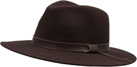 Unisex Ranger Fedora Crushable Felt Hat 