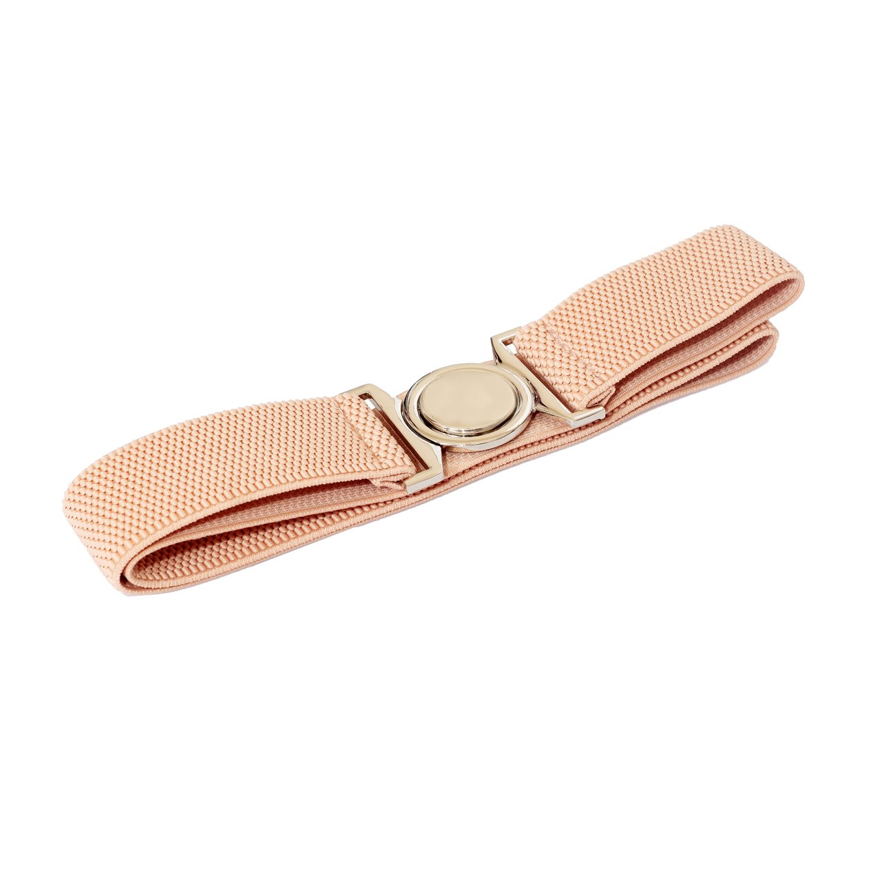 eVogues Apparel Plus size Round Buckle Elastic Belt