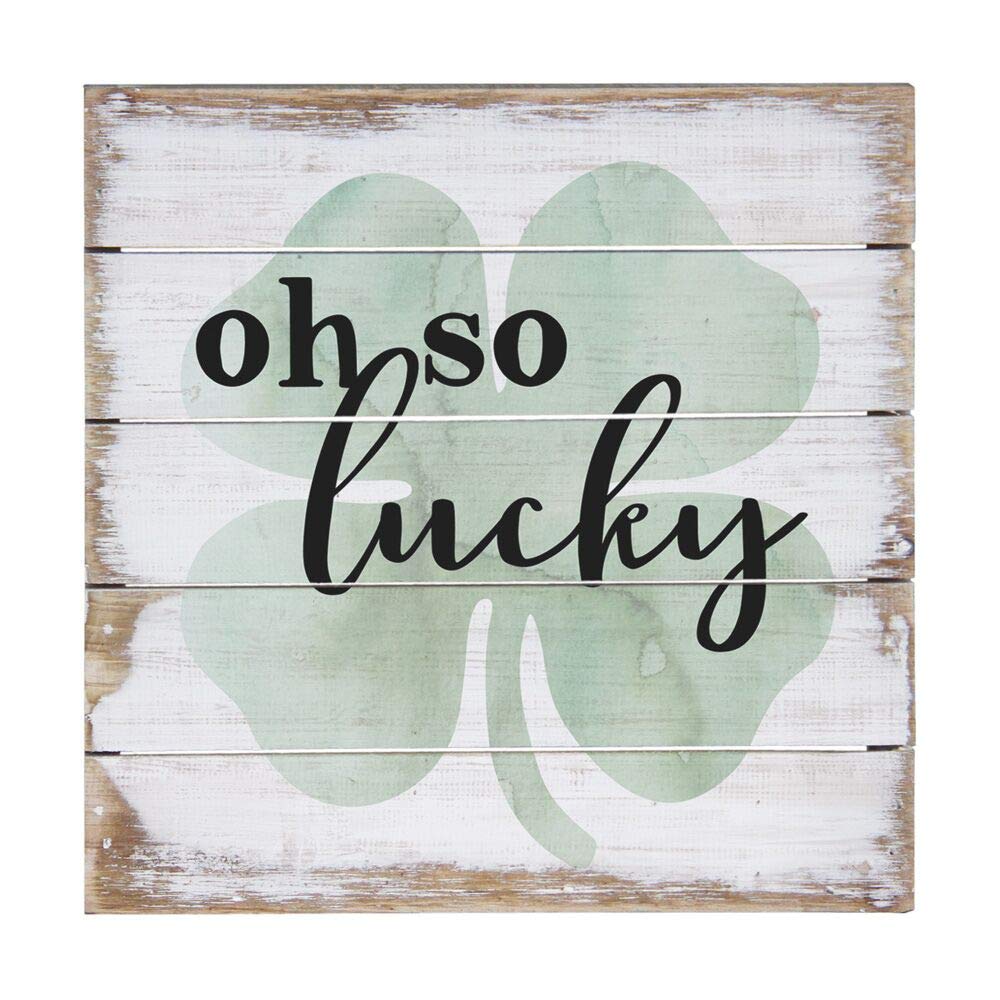 Simply Said, INC Perfect Pallet Petites 8" Wood Sign PET16308 - Oh So Lucky