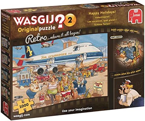 Wasgij Retro Original 2 Happy Holidays! Jigsaw Puzzle (1000 Pieces)