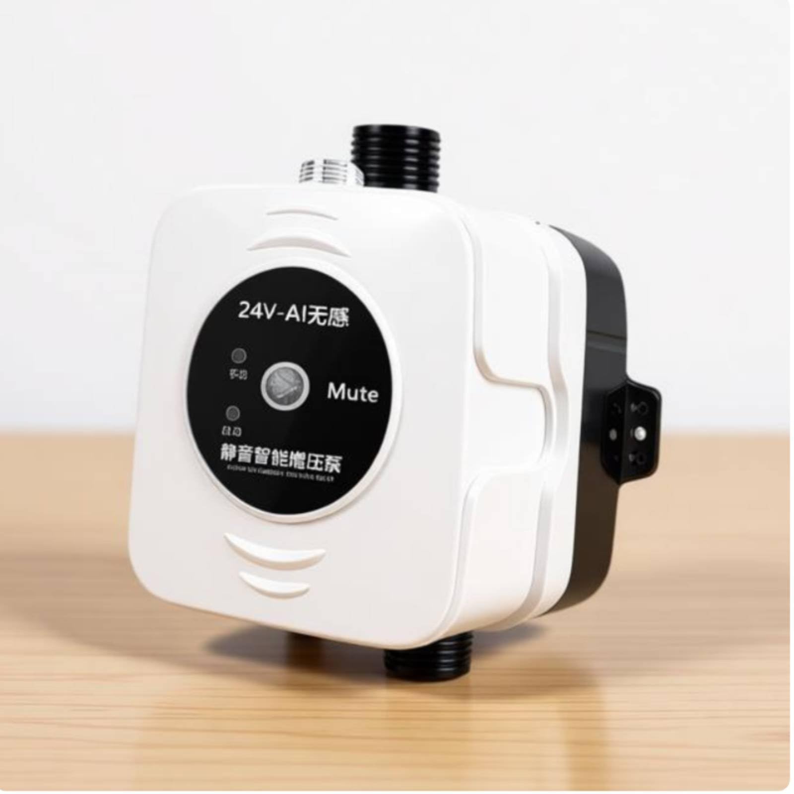 LOVIVER Pompa Aumento Pressione Pompa Booster Acqua Pompa Doccia Pompa Rubinetto con Controllo Intelligente Motore Silenzioso E Corpo Impermeabile in Plastica, High Flow 120W
