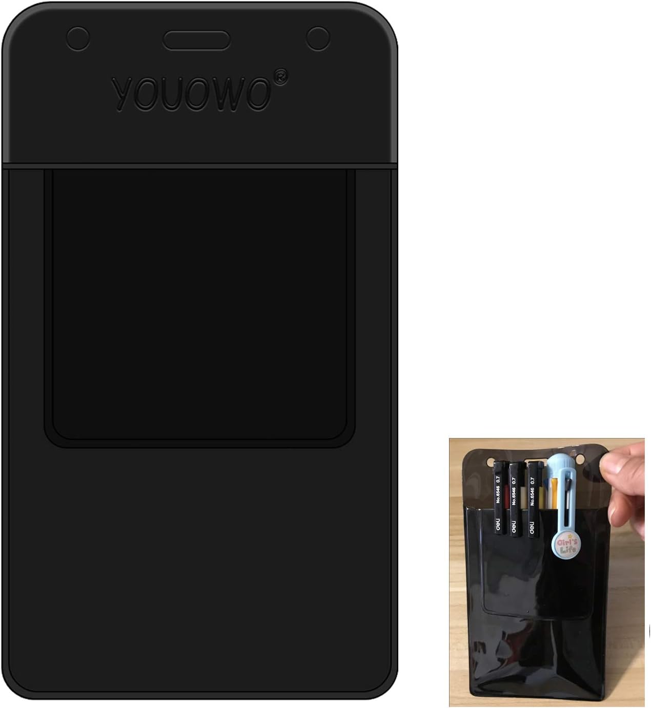 YOUOWO Pocket Protectors 6 Pack Heavy Duty Pocket