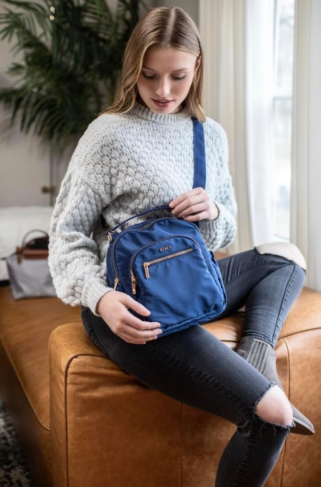 KEDZIE Aire Convertible Backpack Purse Fashion Crossbody Carry On Bag for Women - Image 7