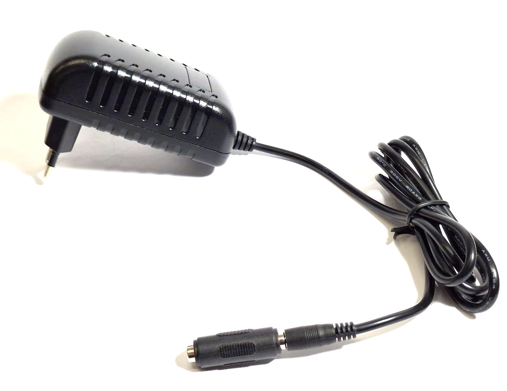 ENERpower Akku 14,4V-14,8V 6800 mAh (99Wh) Li-Ion Rundstecker DC | Ladestandanzeige | für CPAP Breas Z1 Auto & Base (mit und ohne Ladegerät) (+ Ladegerät 2A)