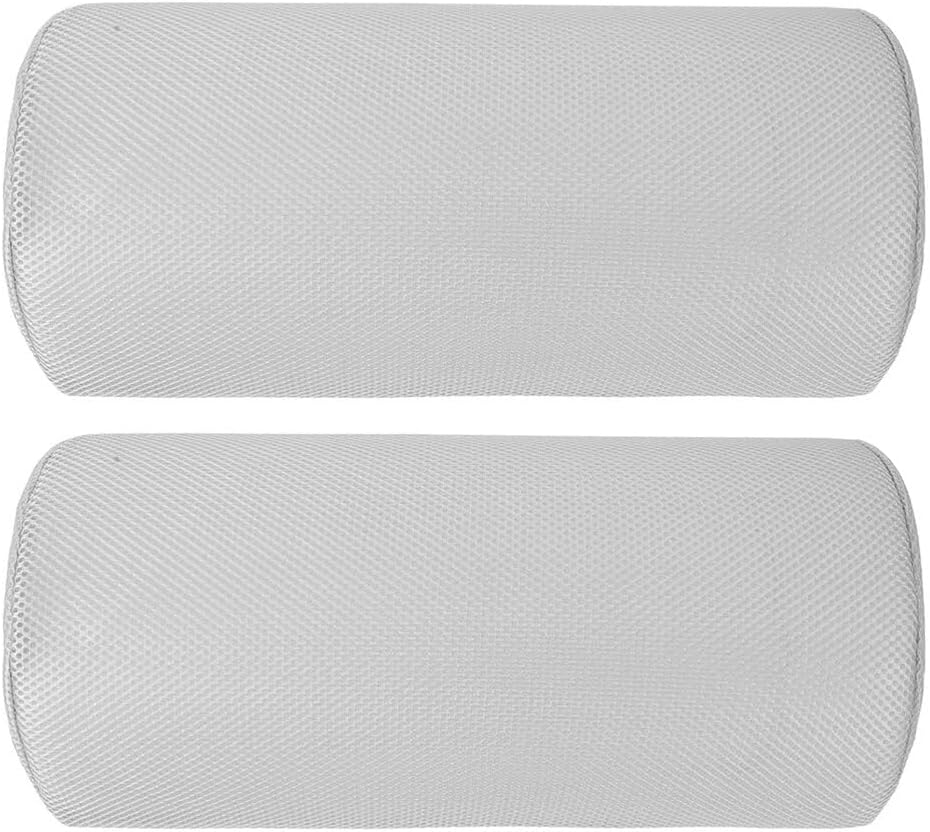 2pcs Knee Pillow Ergonomic Leg Support for Office Home Breathable Fabric Foot Rest Semi-Cylindrical Design for Comfort Alignment for Health Care