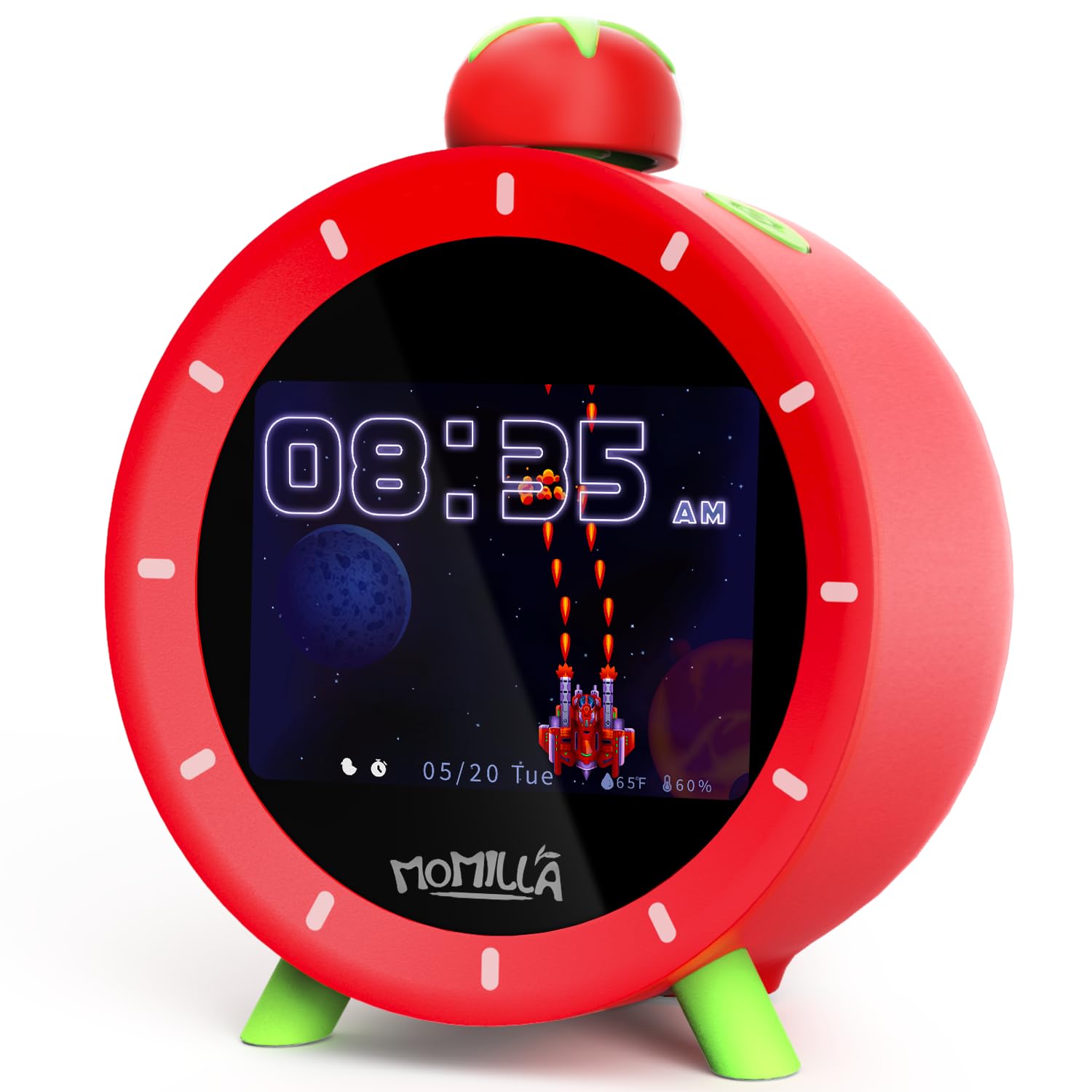 マルマン　ネオトーンデジタル目覚まし時計 Amazon.co.jp: MOMILLA 子供用目覚まし時計 寝室用、2.8インチLCD