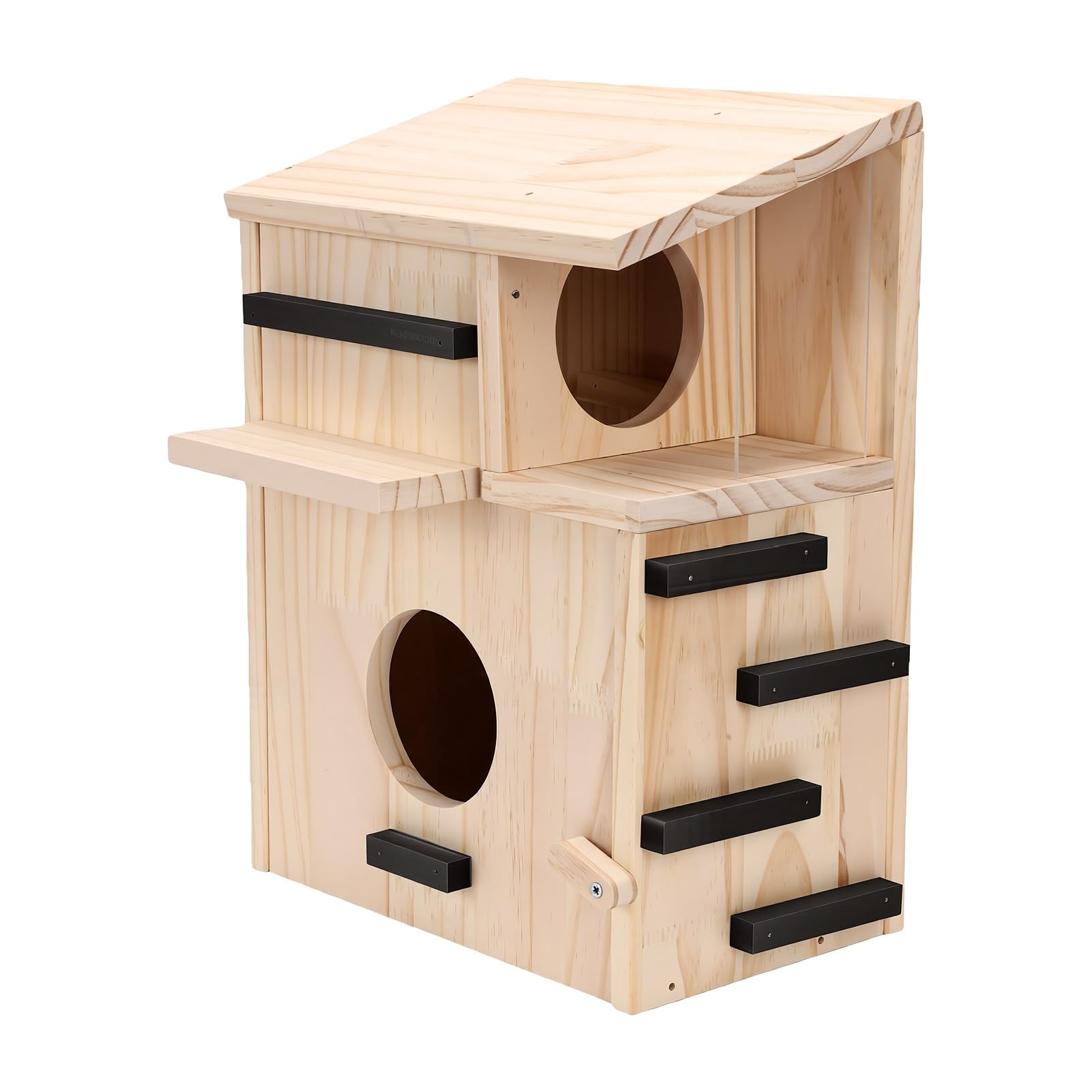 Holzhaus für Eichhörnchen mit Offener Vorderseite