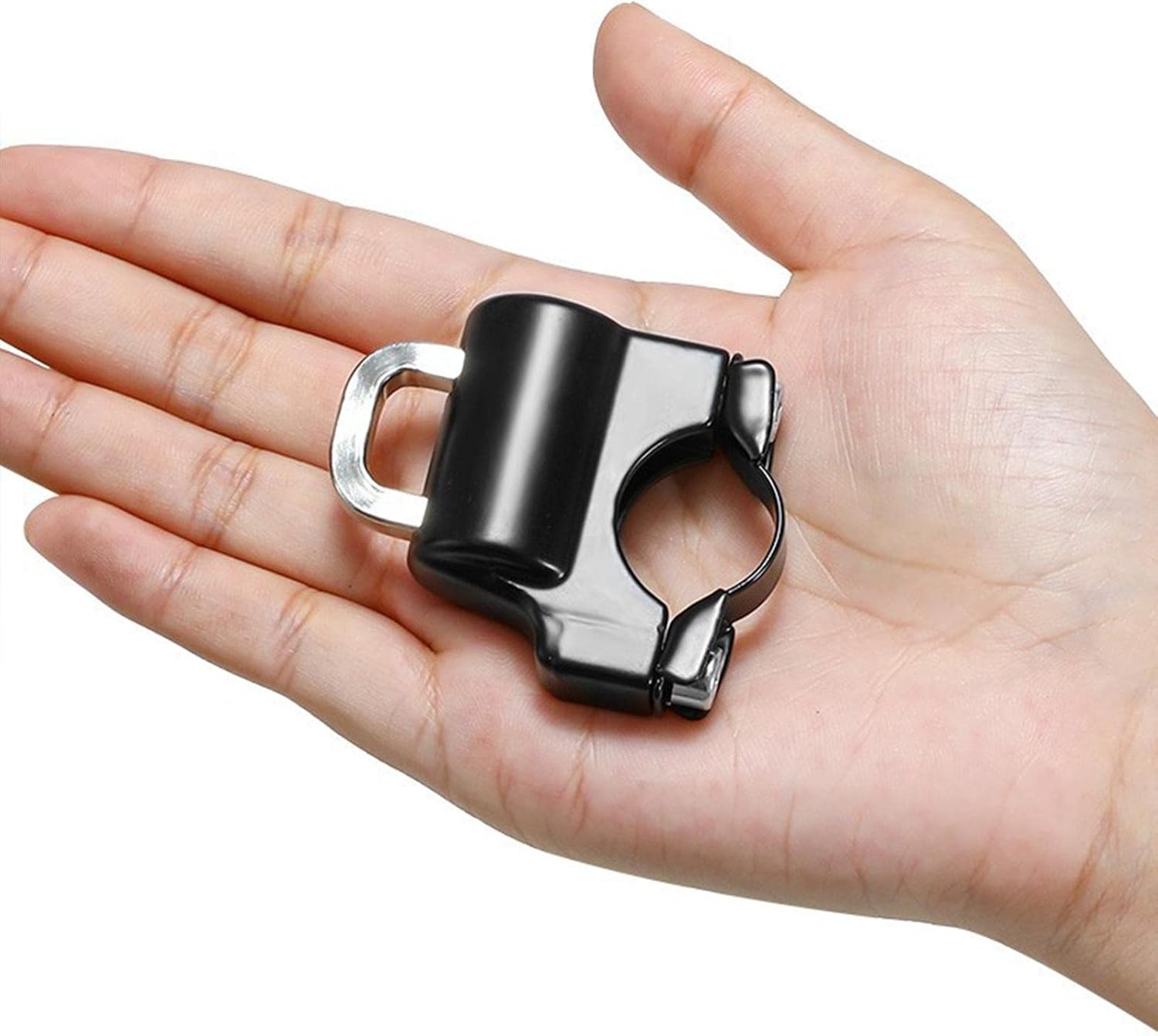 ヘルメットロック | オートバイのヘルメットロック - バイクスクーターストリートバイク用の盗難防止ロック、ヘルメットを固定 Shu