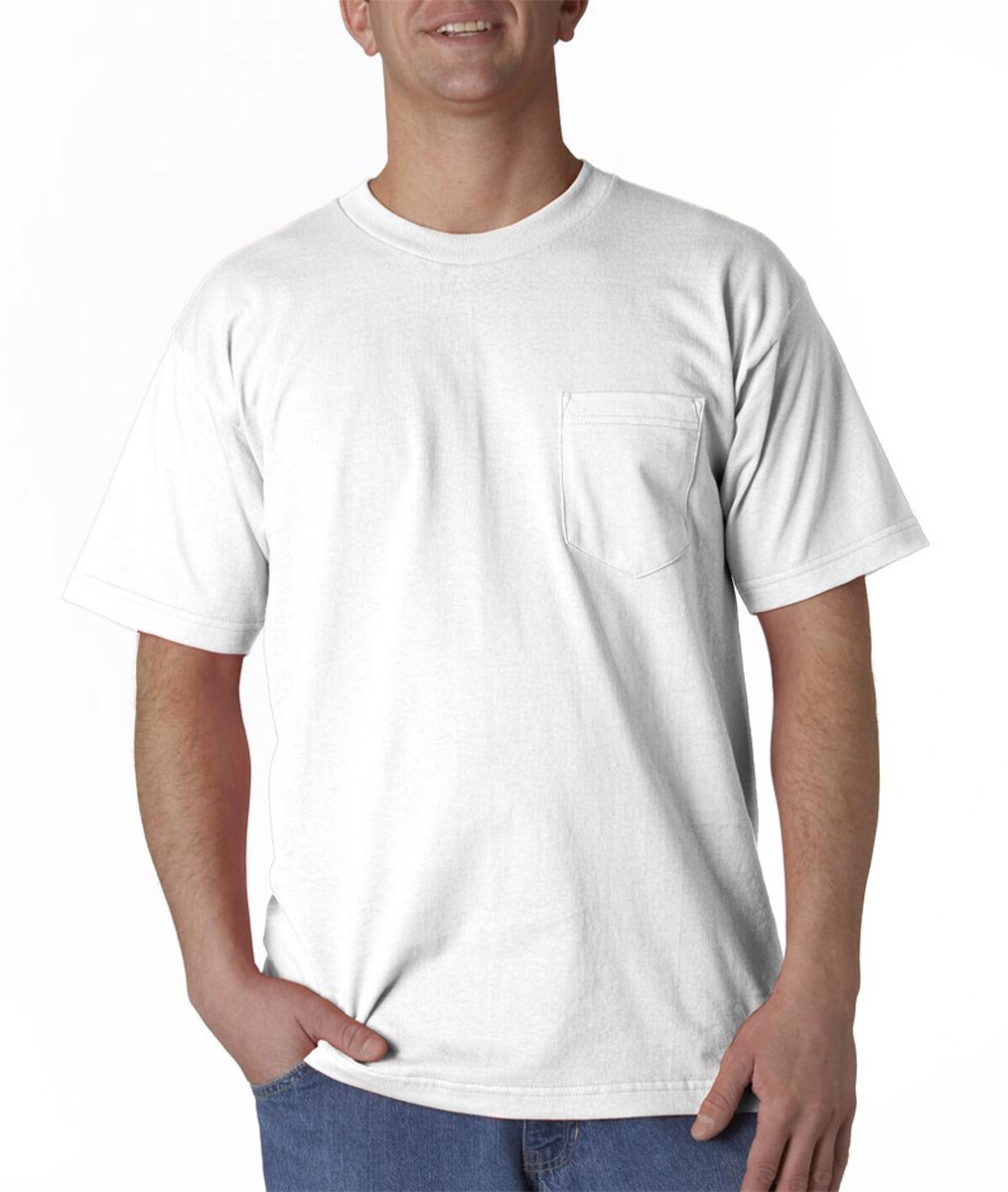 BaysideBayside Apparel 6.1 oz. Basic Pocket T-Shirt (BA7100)