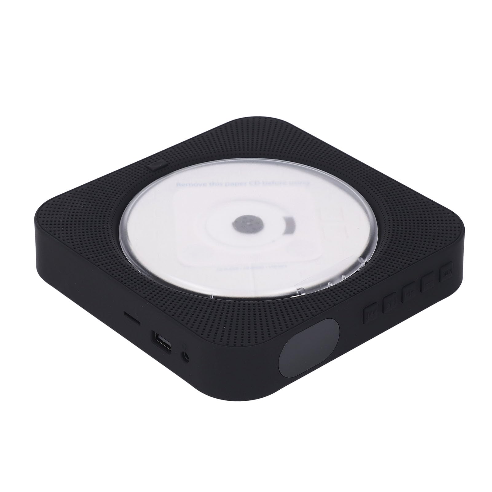 Player de CD Portátil con Control Remoto de Largo Alcance y Altavoz de Graves para la Decoración del Hogar Abssilver, Control Remoto de la Unidad Principal 4 Tubo de Expansión 4 Tornillo 3 (White)