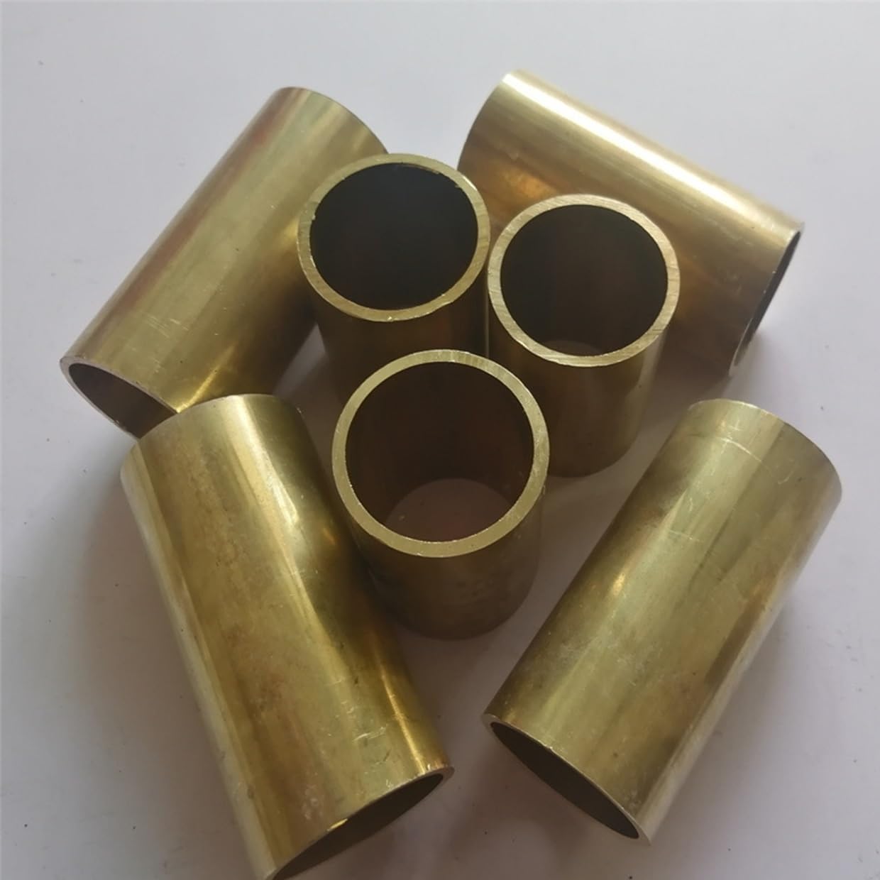 Tubo Tondo in Ottone H62 50cm 13mm Diametro Esterno Spessore Parete 0,5/1/1,5/2mm Senza Saldatura