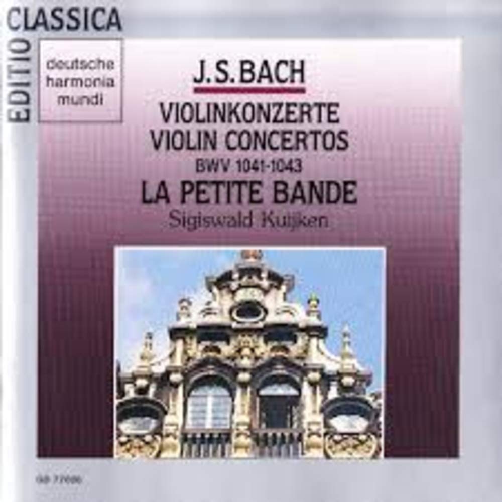 Violin Concerti [Audio CD] Bach; Kuijken and La Petite Bande