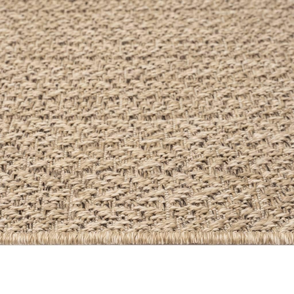 vidaXL Tappeto ZIZUR 160x230 cm Aspetto Iuta per Interni ed Esterni