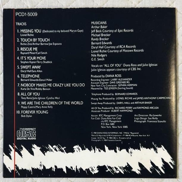 Amazon.co.jp: Japan Export Disc！Jeff Beck 参加！ダイアナ・ロス