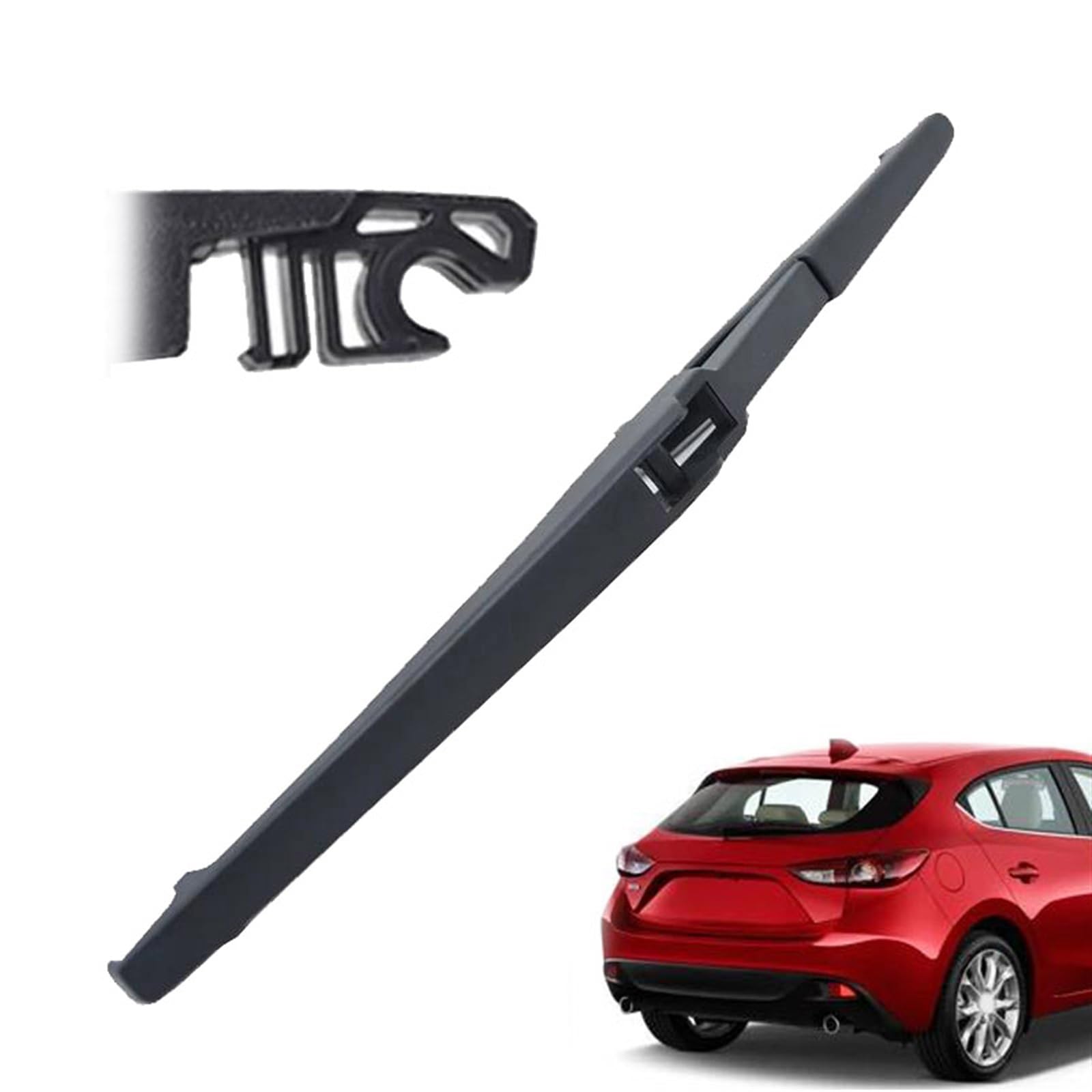Essuie-glace arrière 12" pour Mazda 3 BM 2013-2018 balai de hayon WILSEM