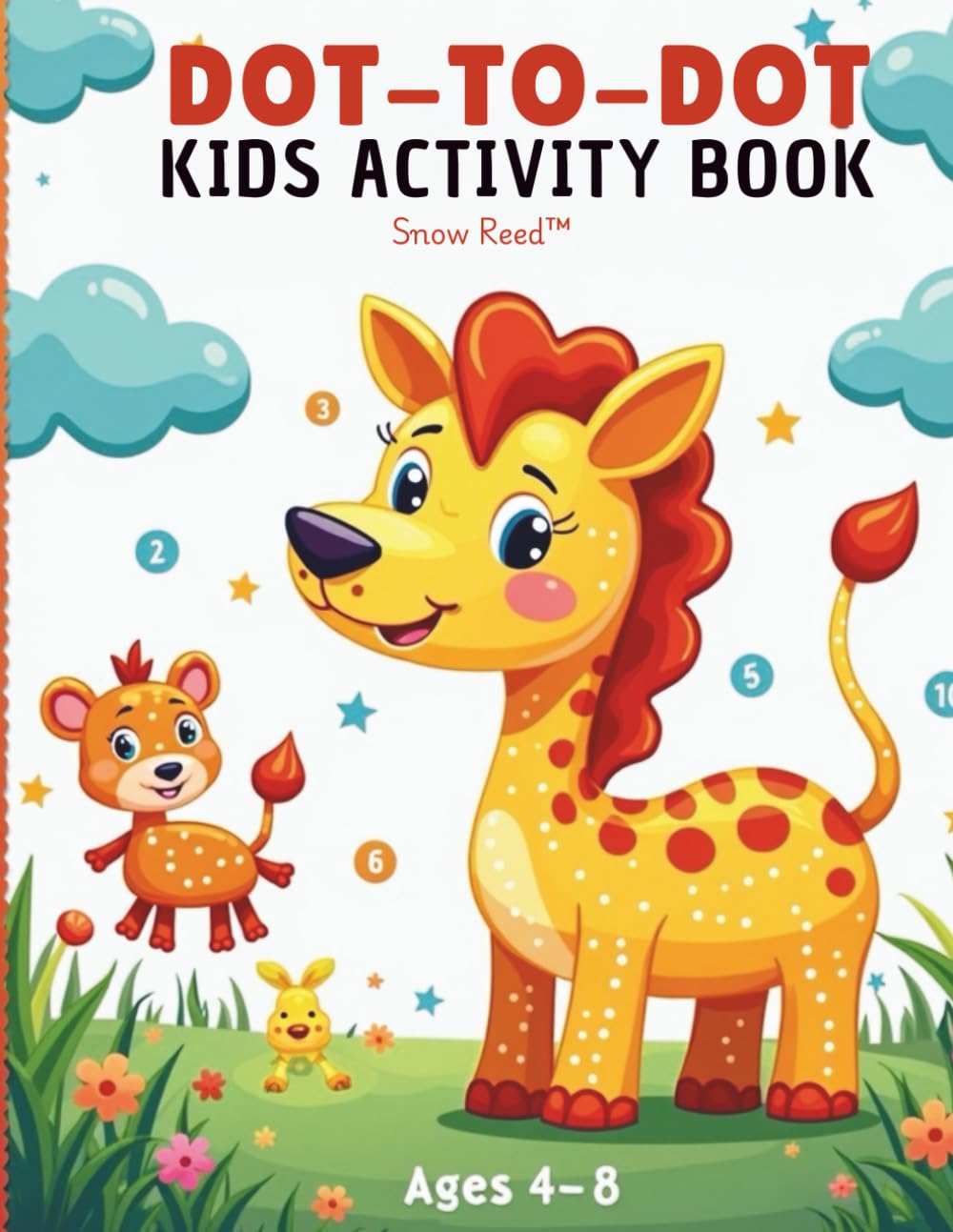 Dot-to-Dot Activity Book for Kids: Easy and Fun Connect-the-Dots for Ages 4–8