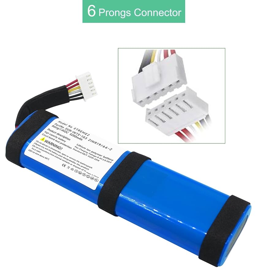 Amazon.com: GSP0931198H Replacement Battery for JBL Xtreme 2